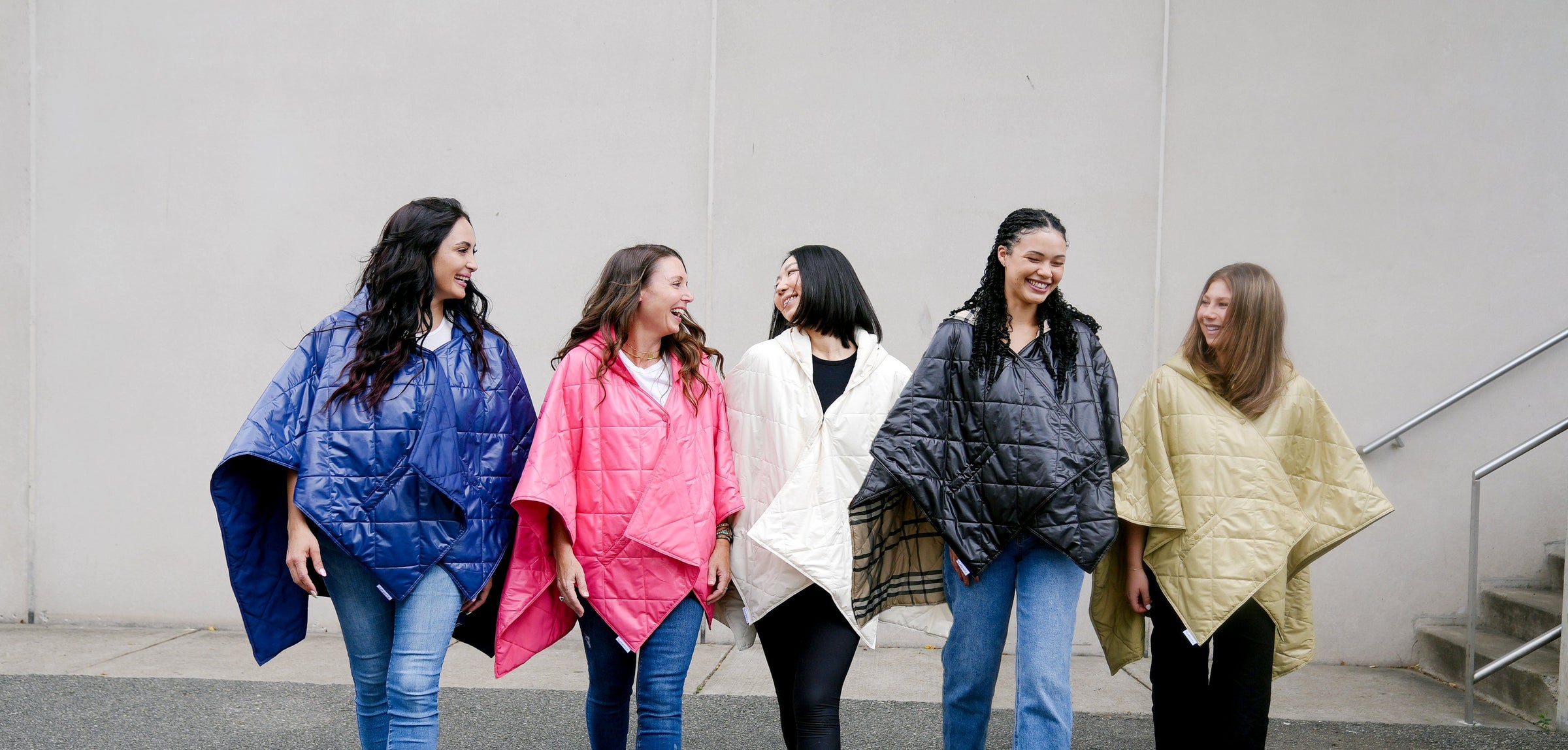 PUFFERRAPS | Women's Rain Poncho