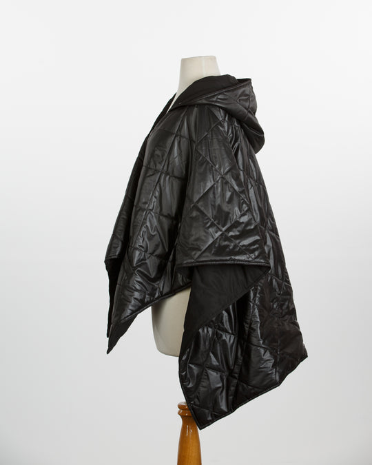 Black PUFFERRAP | Women's Rain Puffer Jacket