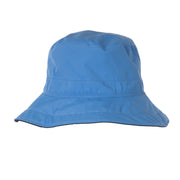 Navy & Periwinkle RAINCAP | Women's Bucket Hat - fashionable and practical rain gear by RAINRAPS