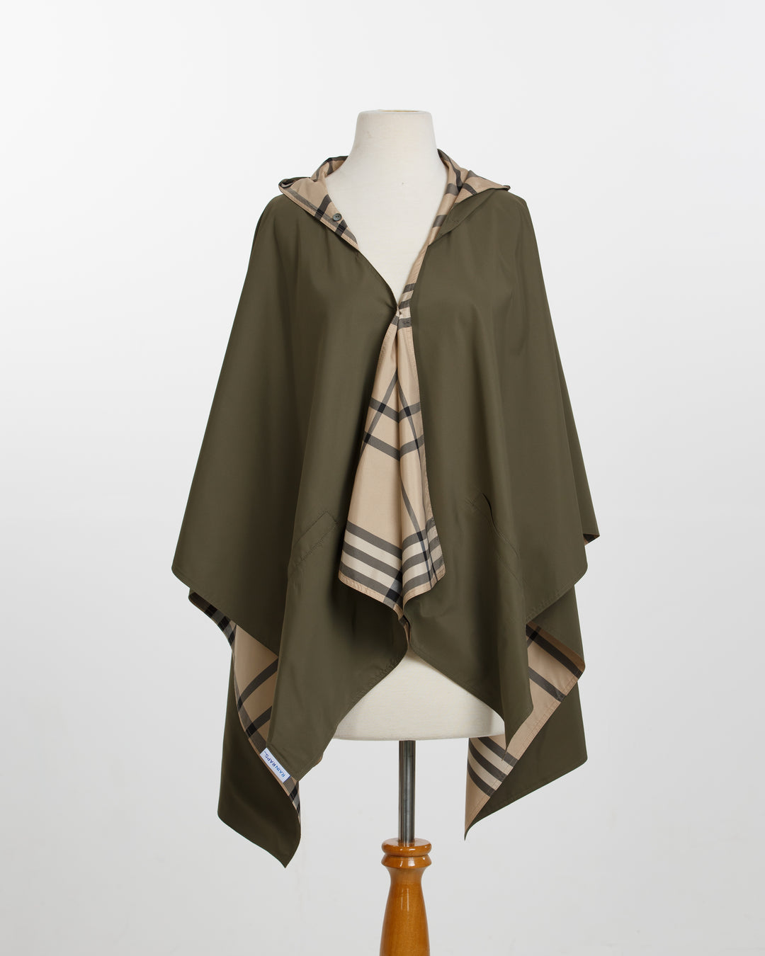 Olive & Plaid RAINRAP | Women's Rain Wrap Jacket - fashionable and practical rain gear by RAINRAPS