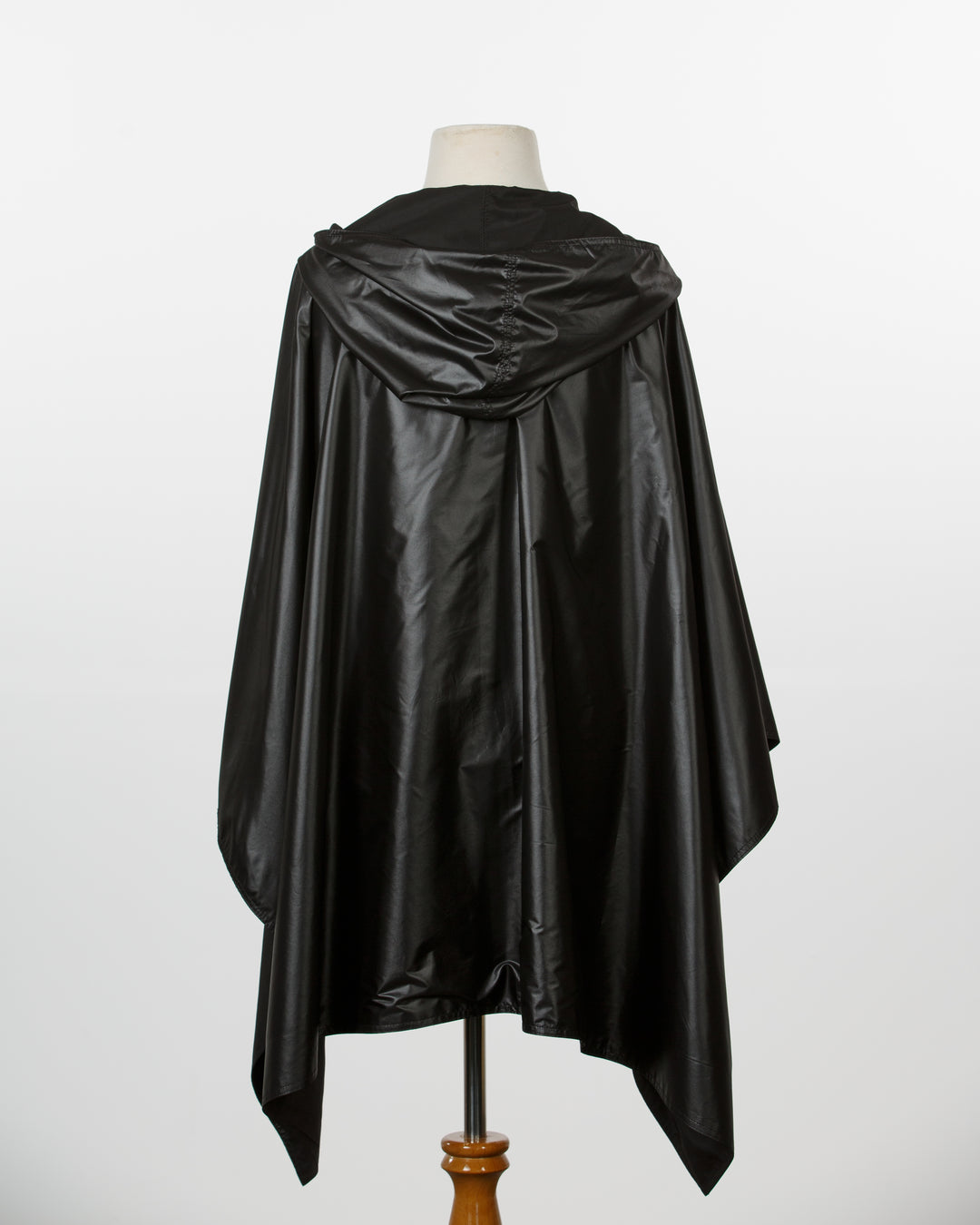 Shiny Black RAINRAP | Woman's Rain Poncho