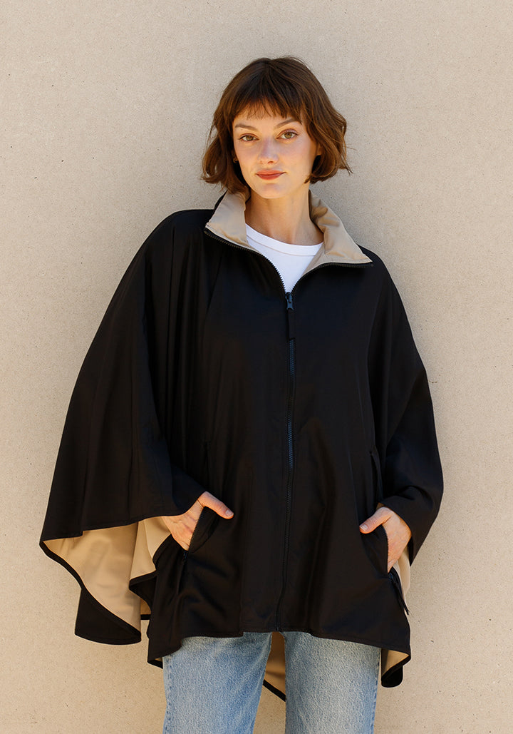 Black & Camel SPORTYRAP | Sport Poncho (Pre-Order Shipping July 27)