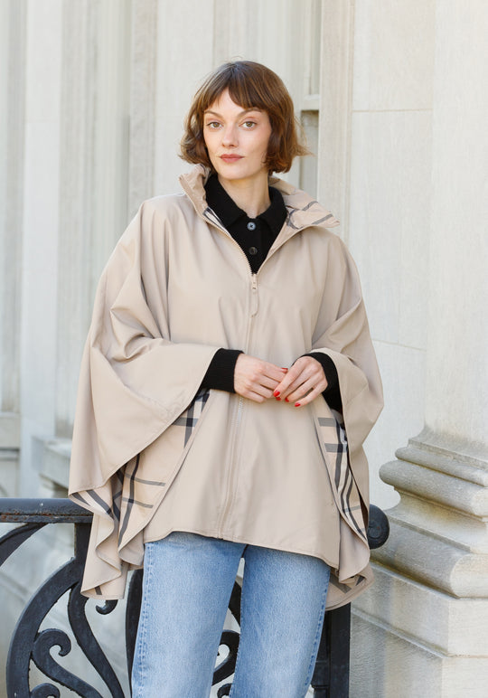 Camel & Plaid SPORTYRAP | Woman's Rain Jacket