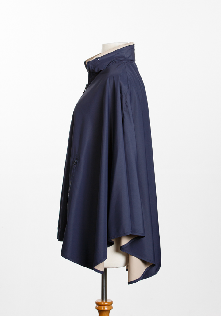 Navy & Camel SPORTYRAP | Woman's Rain Jacket (Pre-Order Shipping August 7th)