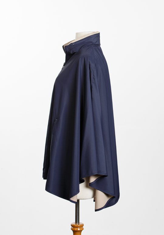 Navy & Camel SPORTYRAP | Woman's Rain Jacket (Pre-Order Shipping August 7th)