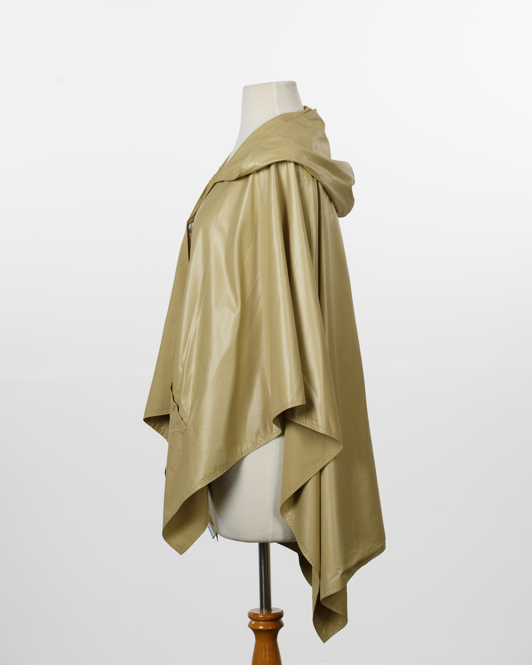 Shiny Olive Gold RAINRAP | Woman's Rain Poncho