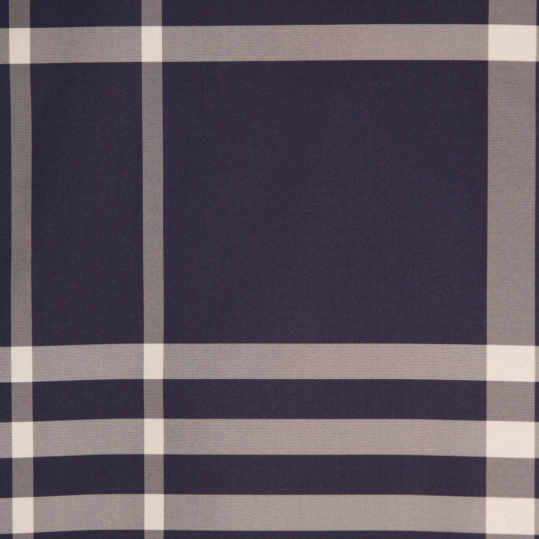 Navy & Navy Plaid SPORTYRAP | Sport Poncho - fashionable and practical rain gear by RAINRAPS