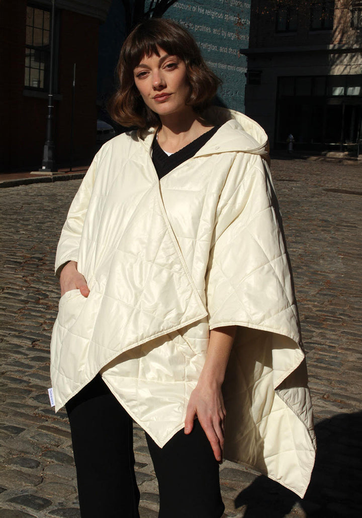 Ivory PUFFERRAP | Women's Rain Puffer Jacket