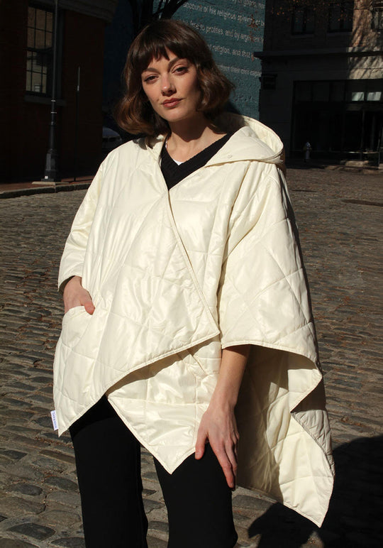 Ivory PUFFERRAP | Women's Rain Puffer Jacket