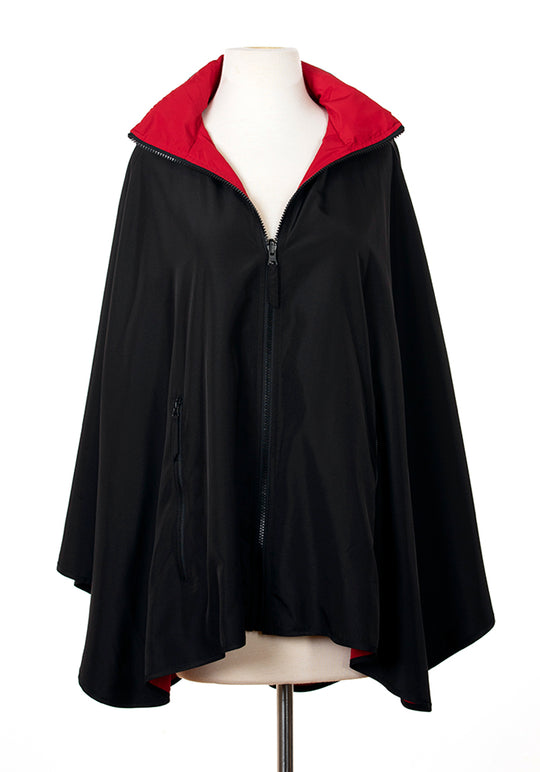 Black & Red SPORTYRAP - fashionable and practical rain gear by RAINRAPS