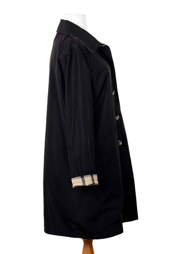 Black & Plaid RAINTRENCH - fashionable and practical rain gear by RAINRAPS