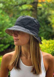 Black & Camel RAINCAP (In stock February) - fashionable and practical rain gear by RAINRAPS