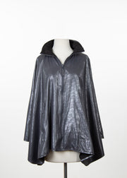 Dark Gray Metallic & Black SPORTYRAP - fashionable and practical rain gear by RAINRAPS