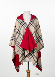 Jester Red & Plaid WINTERRAP - fashionable and practical rain gear by RAINRAPS