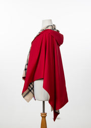 Jester Red & Plaid WINTERRAP - fashionable and practical rain gear by RAINRAPS