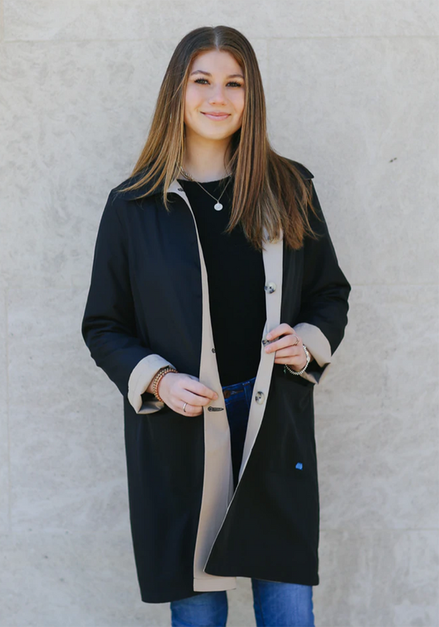 Trench coat 2025 detachable hood